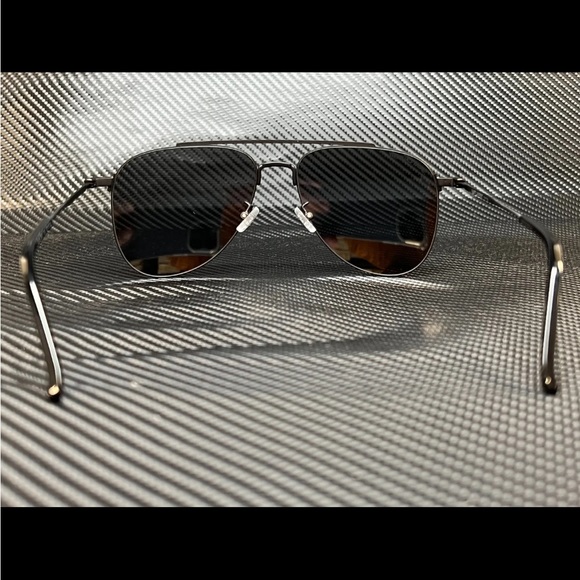 SAINT LAURENT SL 392 Wire 003 Black Aviator Unisex 57 mm Sunglasses - Picture 3 of 5